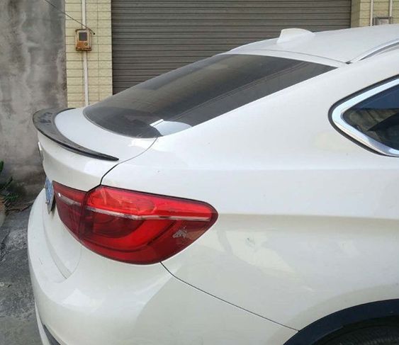 Лип спойлер багажник BMW F16 X6 M lip spoiler бмв х6 М style