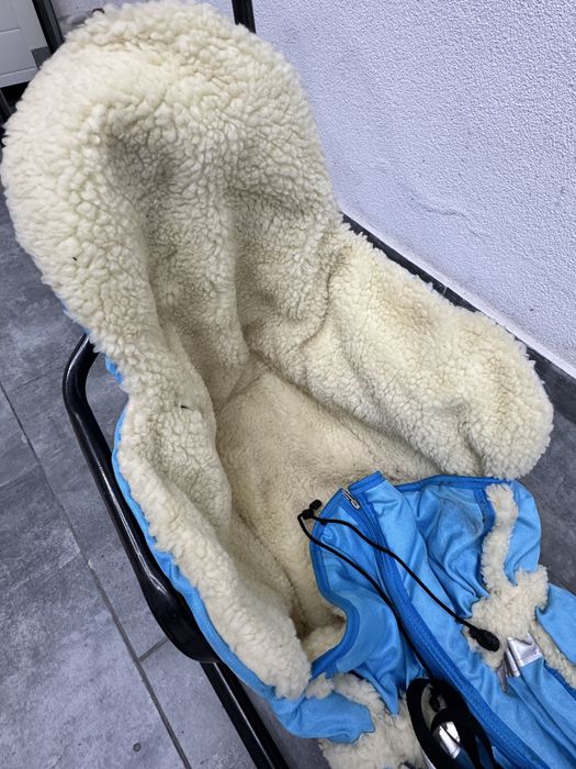 Sanie Baby Merc albastru