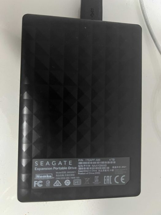 HDD extern Seagate Expansion Portable 4TB, 2.5", USB 3.0, Negru