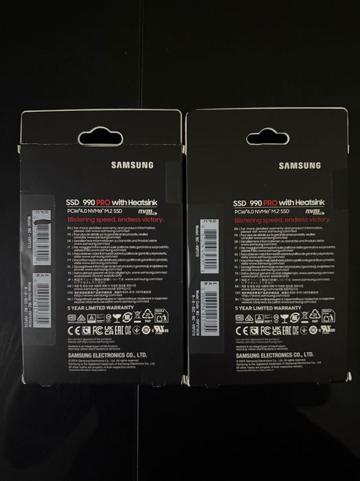 Samsung 990 PRO 2TB Heatsink