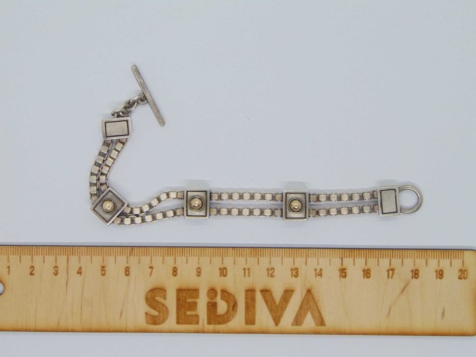 Bratara masiva din argint