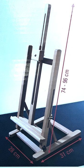 ȘEVALET DIN LEMN MASIV DE FAG pentru pictat pe masă - NOU - 80 Lei