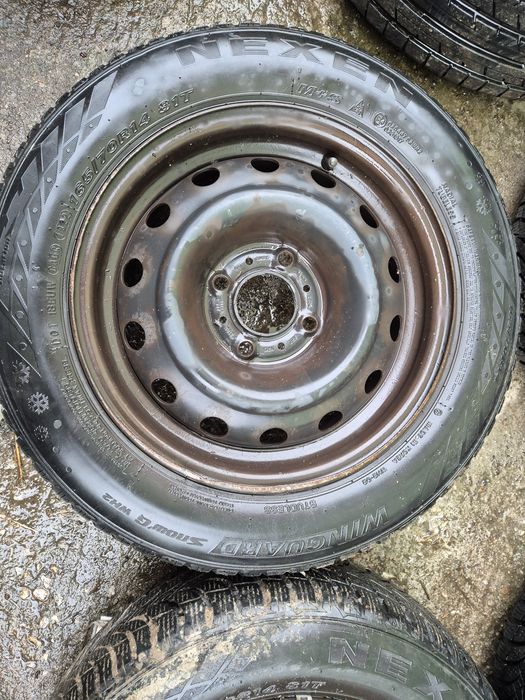 4бр стоманени джанти за Ситроен С3/ 6ж Х 14/ ет 24/4Х 108/