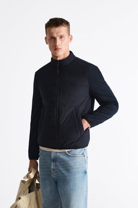 Мъжко капитонирано яке ZARA