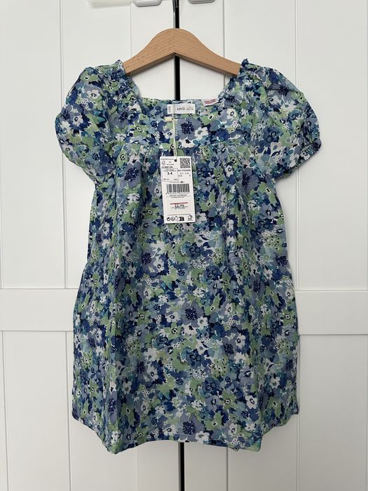Lot 2 rochii si bluza Mango 104 cm 3-4 ani - NOI