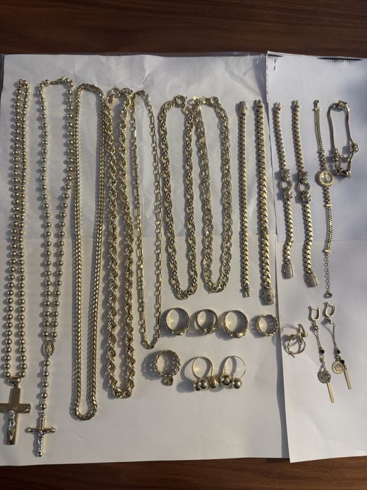 Lanturi bratari inele cercei din aur de 14ka