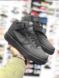 Ghete Nike Air Force Negru Complet