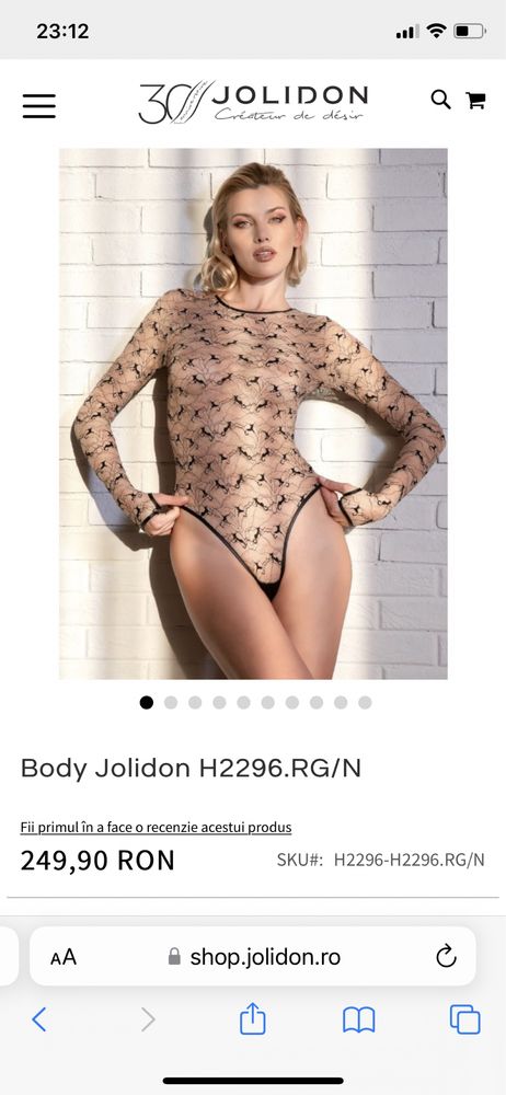 Body Jolidon marimea S