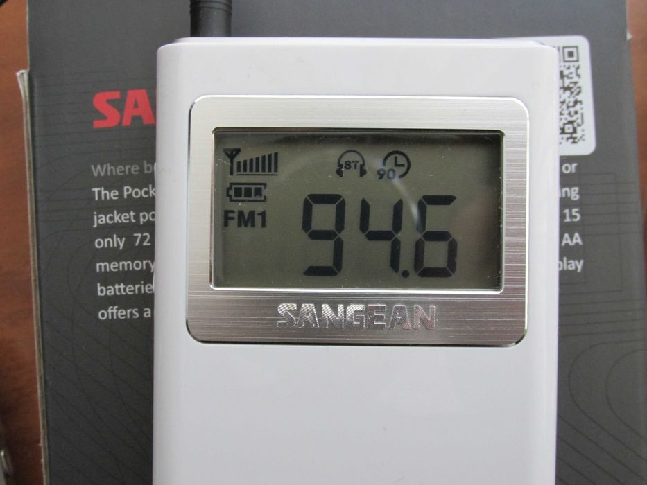 Sangean DT-160 AM/FM Radio Сангеан джобно радио радиоприемник