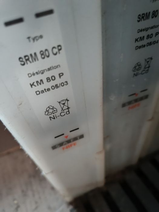 Acumulatori Ni-Cd 80A