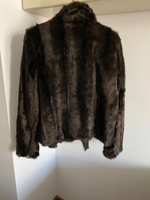 Geacă din blană artificială pt. femei, Zara