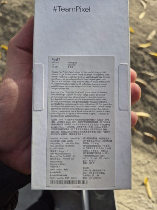 Google Pixel 7 8/256 Gb sotiladi