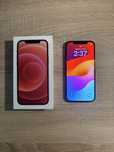 iPhone 12 64GB RED, ОТЛИЧЕН 78% + кутия, 2 кейса, кабел