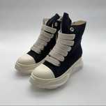Rick Owens abstract jumbo laces