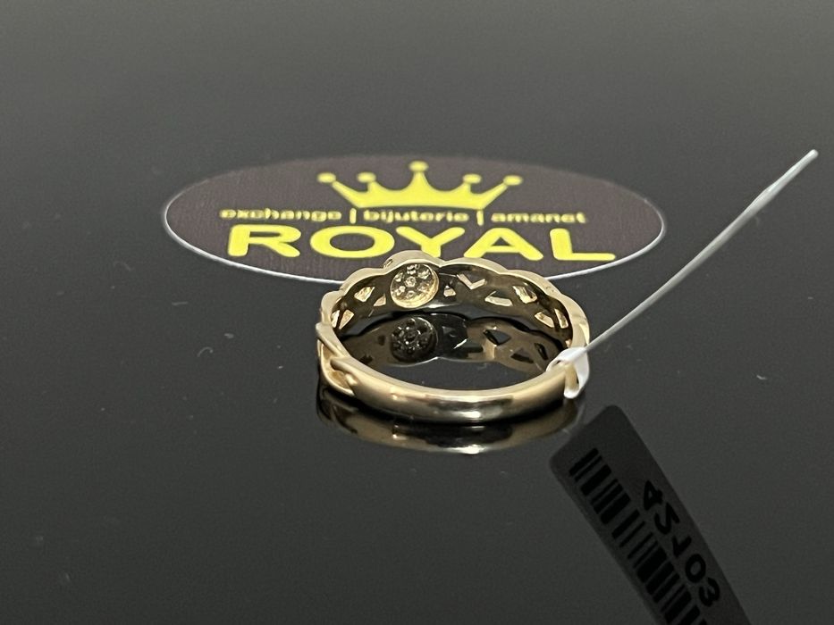 Bijuteria Royal CB : Inel dama aur 14k 2,27 grame