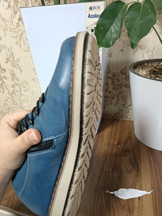 Сапоги женские кожаные