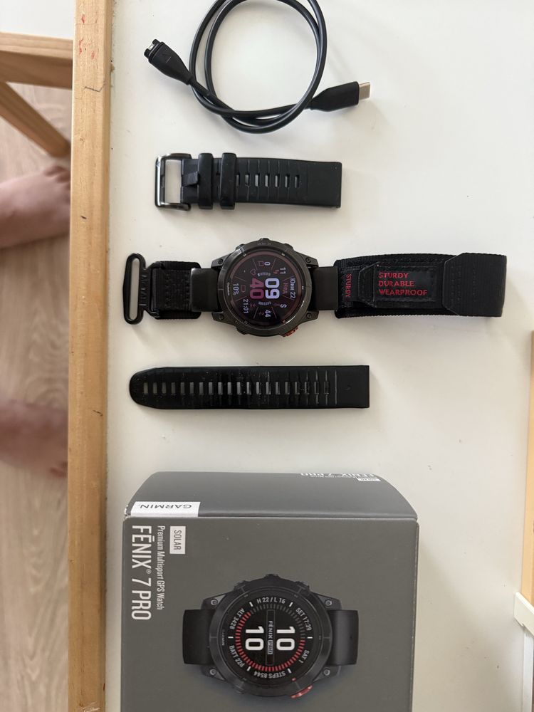 Garmin 7 pro solar