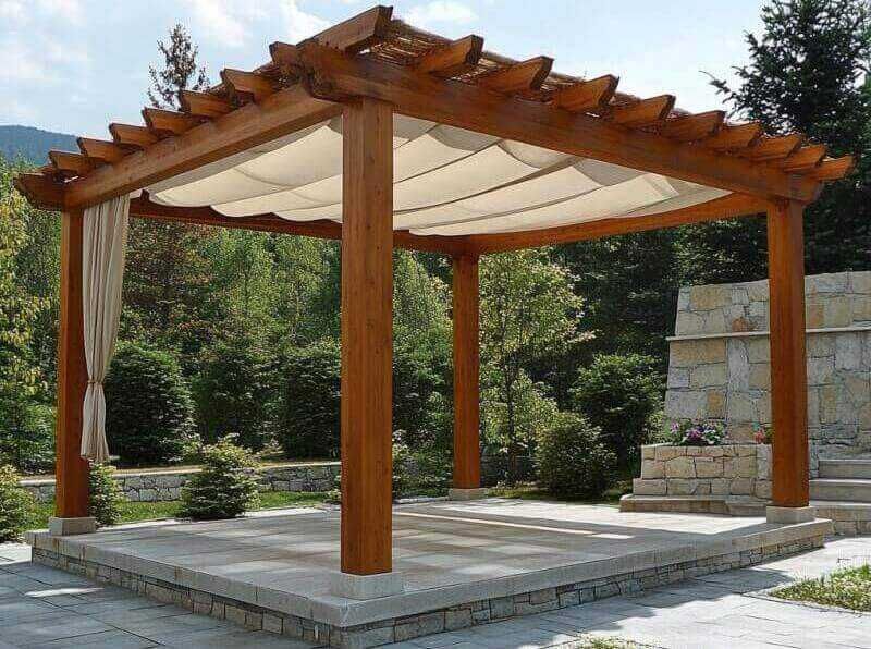 Pavilioane din lemn – pentru seri memorabile