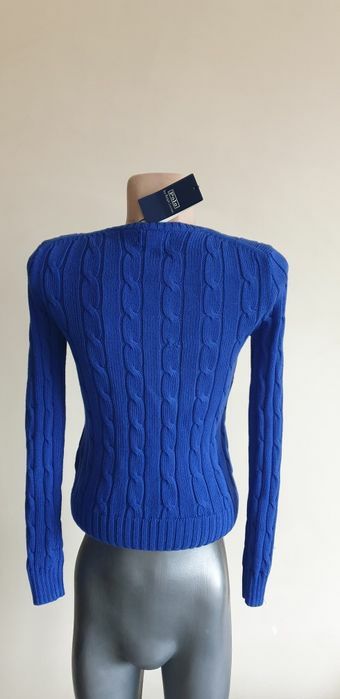 POLO Ralph Lauren Cable Pima Cotton  XS НОВО! ОРИГИНАЛ! Дамски Пуловер