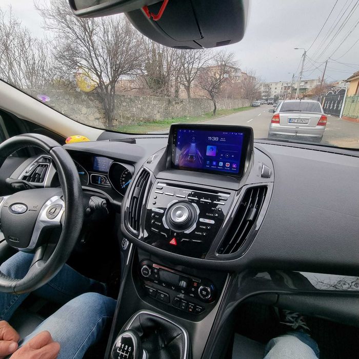 Navigatie Android Ford Kuga Waze YouTube GPS BT USB