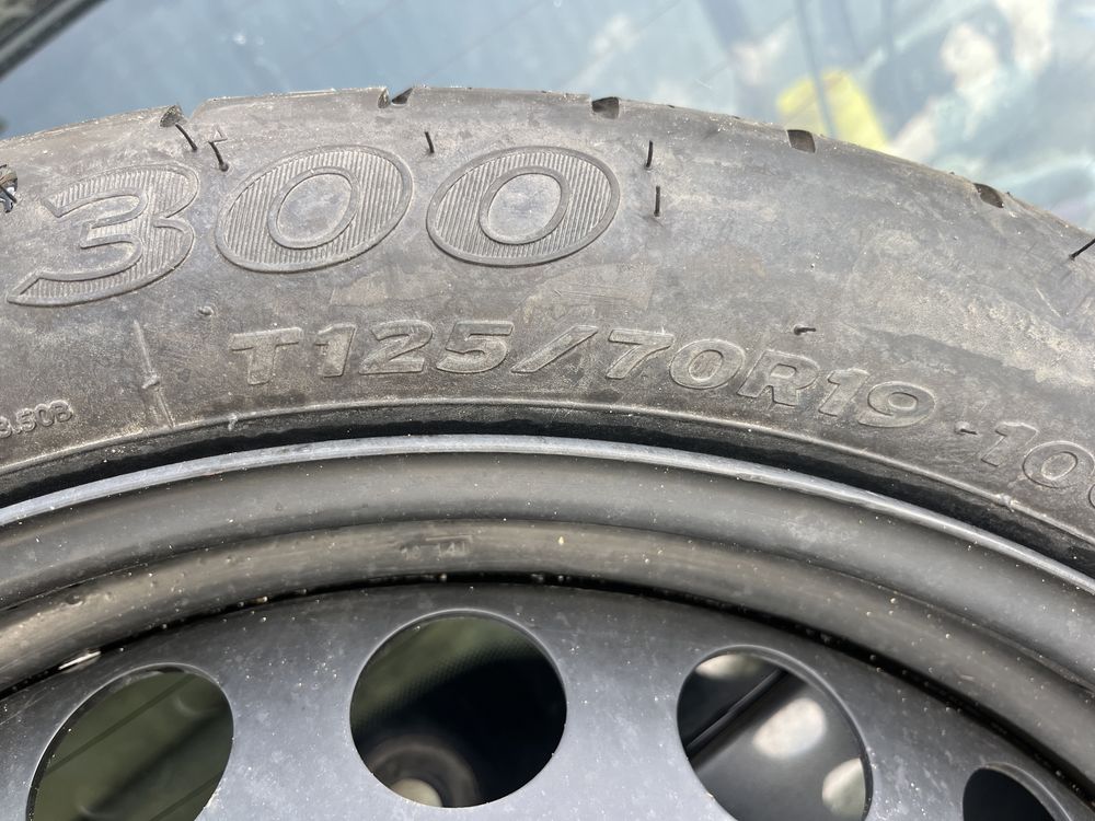 Резервни,бандажна гума 5x112 19 Audi 2бр
