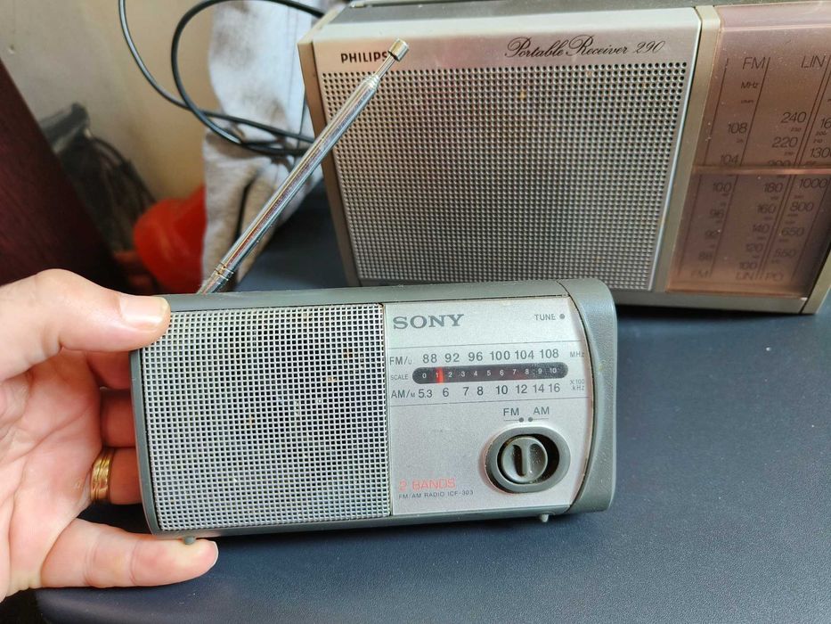 Radio Philips 290/Sony ICF-303/ICF-M260