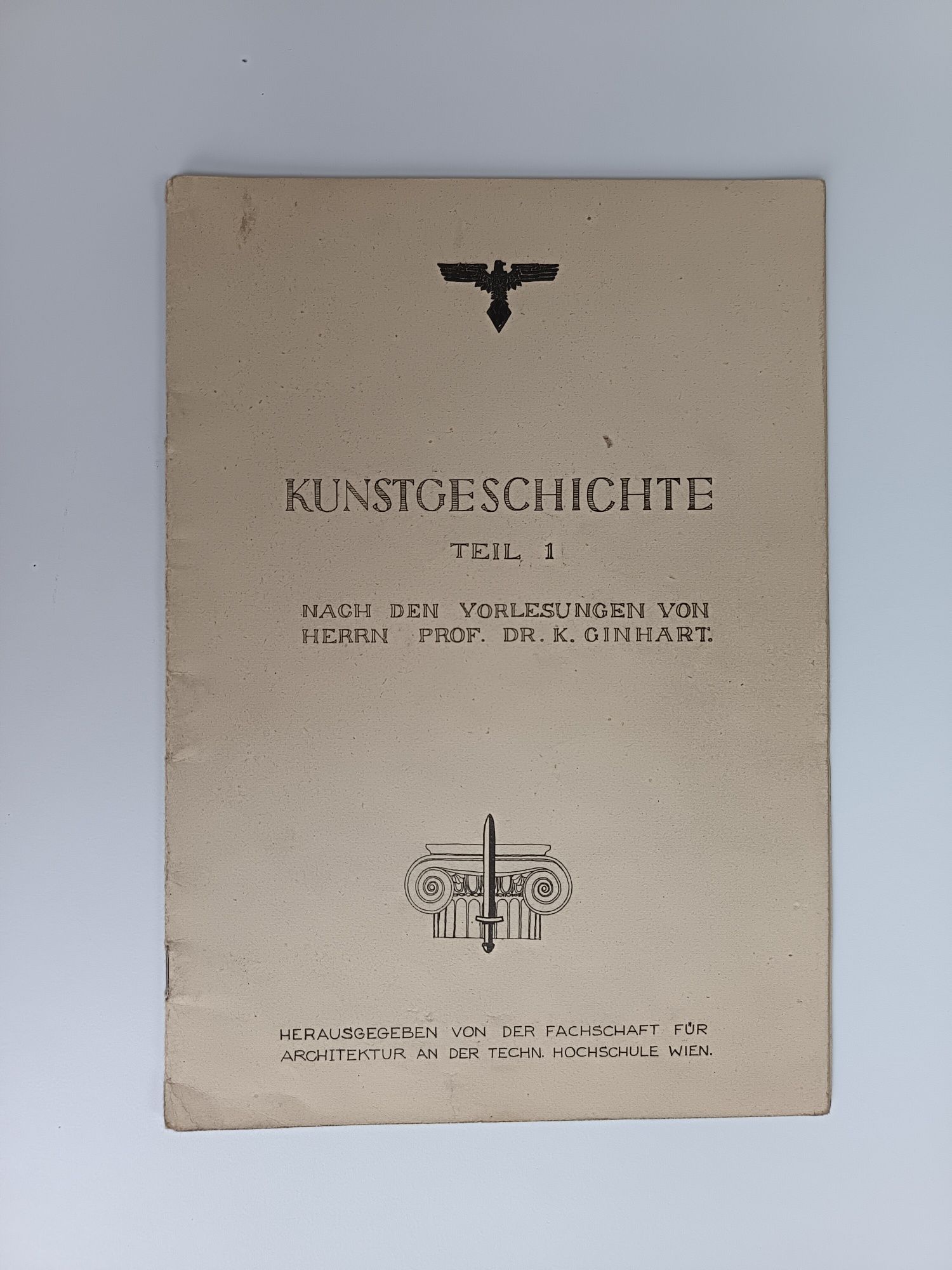 Manuscrise Germane Originale 1943-1944