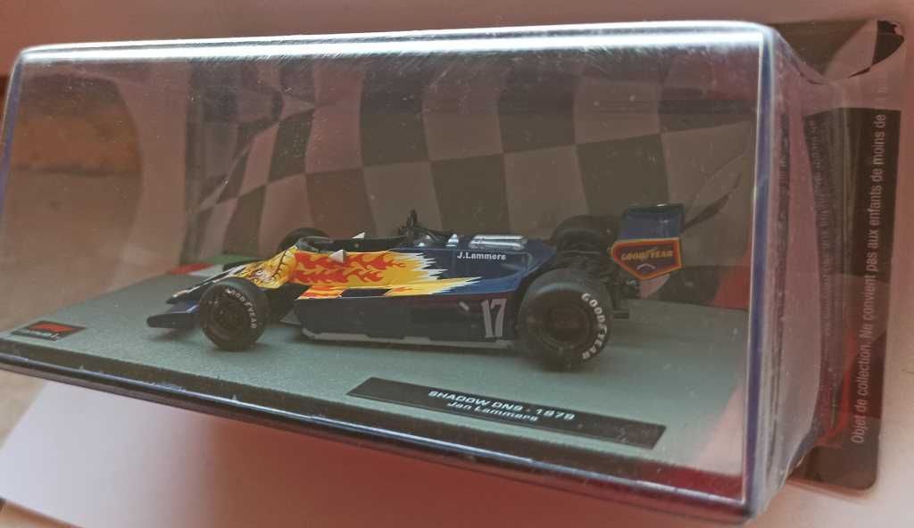 Macheta Shadow DN9 (Jan Lammers) Formula 1 1979 - IXO/Altaya 1/43 F1