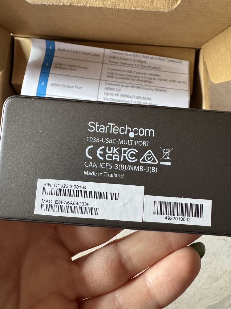 USB-c адаптер StarTech.com
