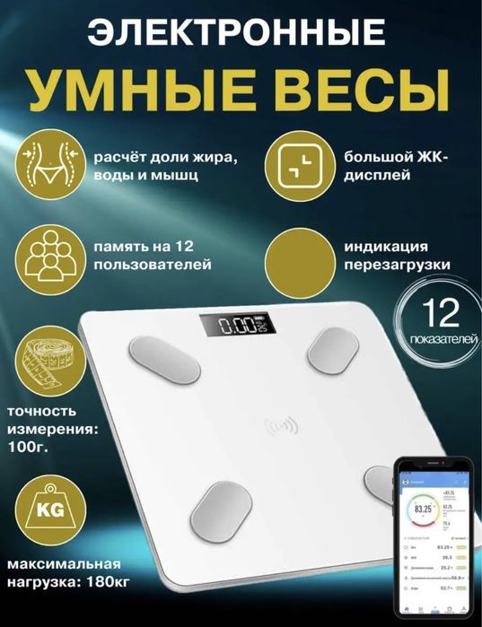 Весы умные электронные