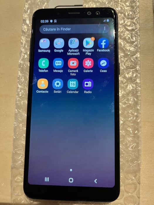Samsung Galaxy A8 (2018) Dual Sim 32GB Black ID-vif046