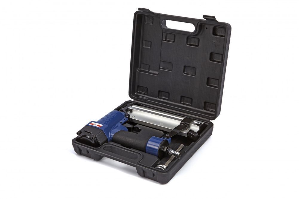 Capsator pneumatic 2 in 1 pentru capse si cuie hbm