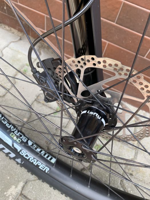 Bicicleta Mtb XL Cannondale Lefty Sram GX-11 speed putin folosita