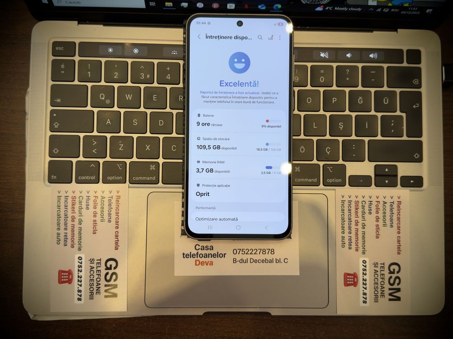 Samsung Galaxy A56, Dual SIM, 8GB RAM, 128GB, 5G, Awesome Graphite