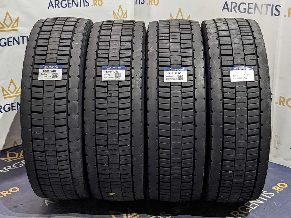 Set 4 anvelope 275/70R22.5 Dunlop (cod S101128C)