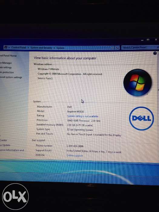 Vand Dell Inspiron M5030