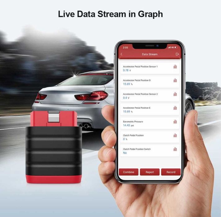 Thinkcar BD6 – Scanner Auto Avansat Bluetooth cu 5 Funcții de Resetare