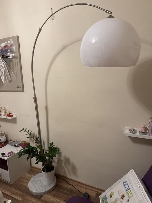 Немски голям лампион с мрамор