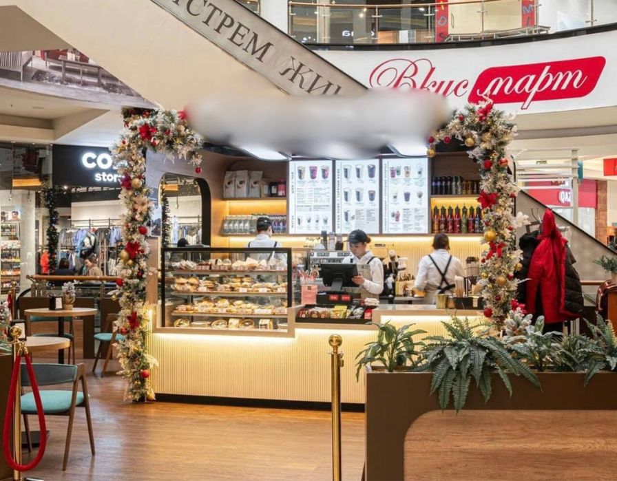 Действующий «Кофейный островок» в ТРЦ, с посадочными местами!