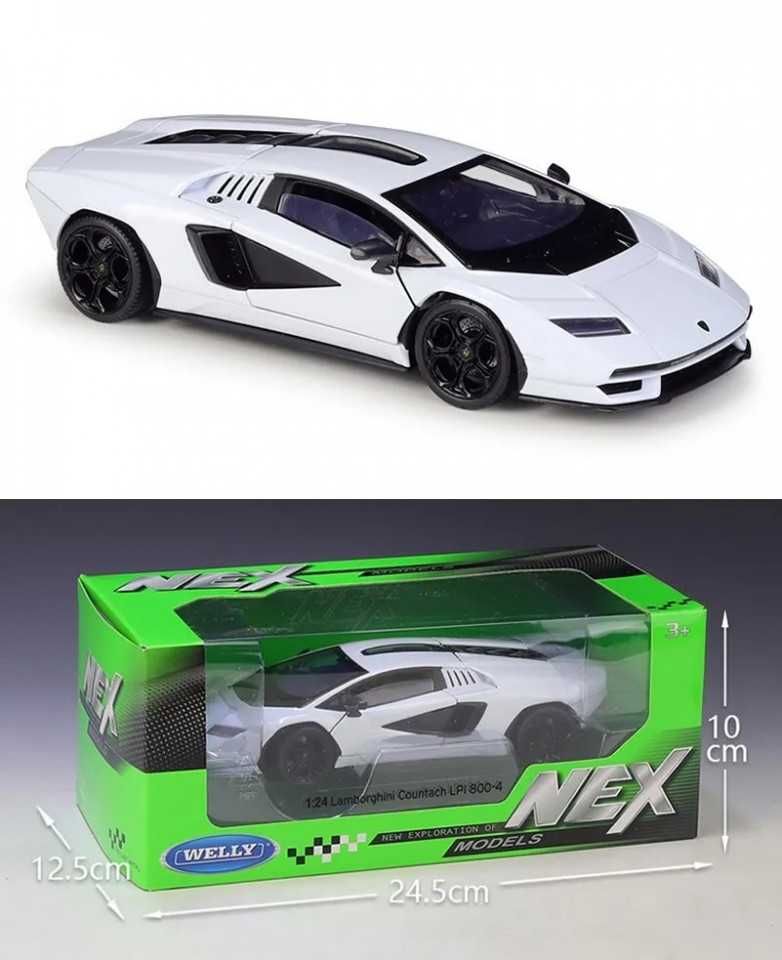 Macheta Auto Welly scara 1:24 Lamborghini Countach LPI 800-4