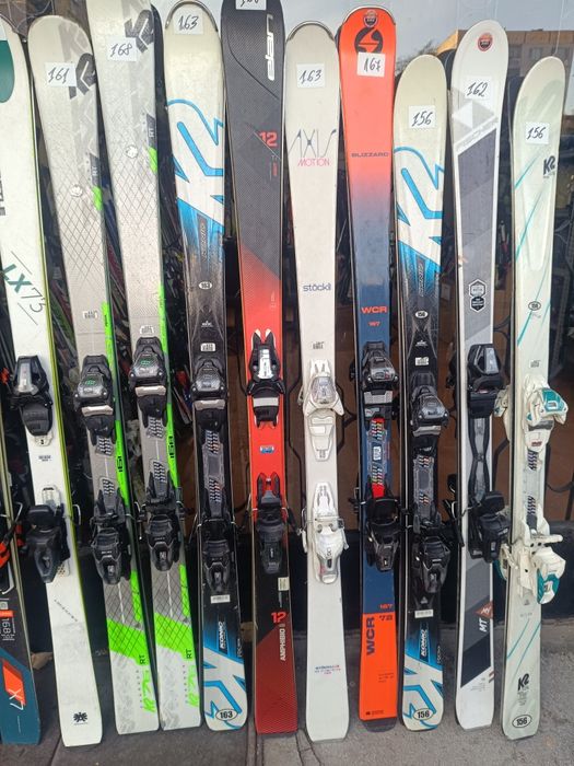 Разпродажба на ски от 100 до 120 лв.