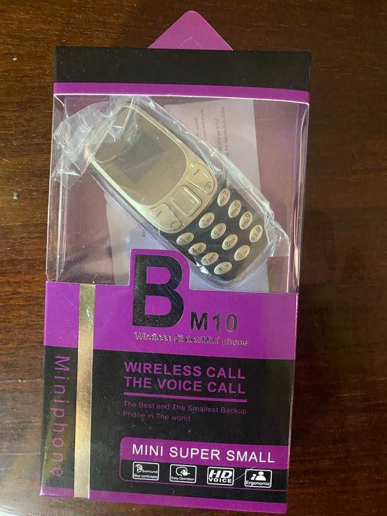 Mini Telefon Dual Sim Radio Fm Bluetooth BM-10