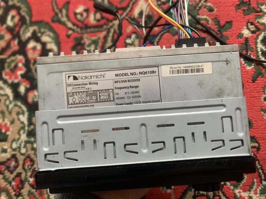 Nakamichi magnitafon Kenwood kalonka