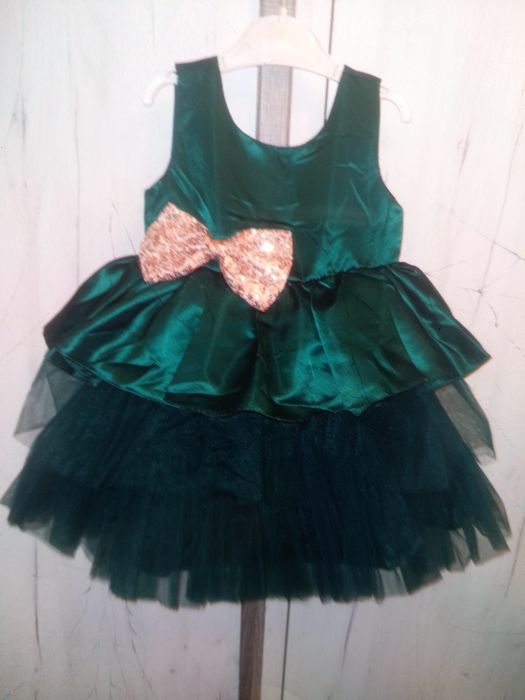 Нова детска официална рокля 2-3г