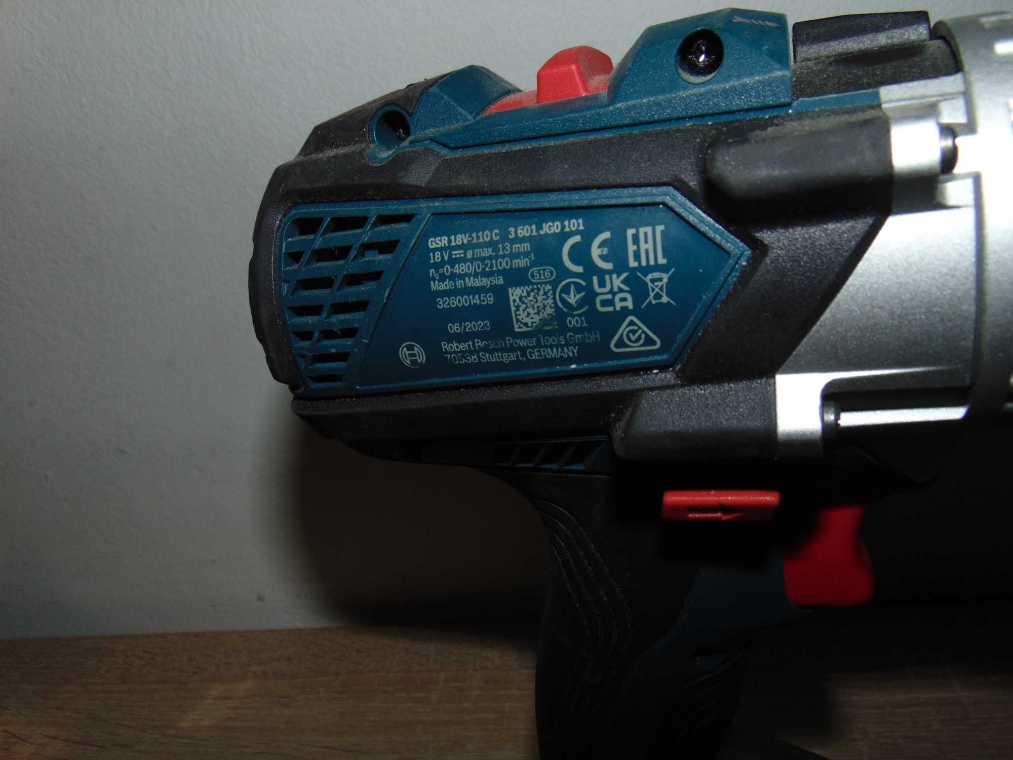 Bosch GSR 18V-110C filetanta brushless 2023