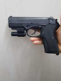 Punctator laser micro red dot AT pentru pistol sau pusca pentru sina