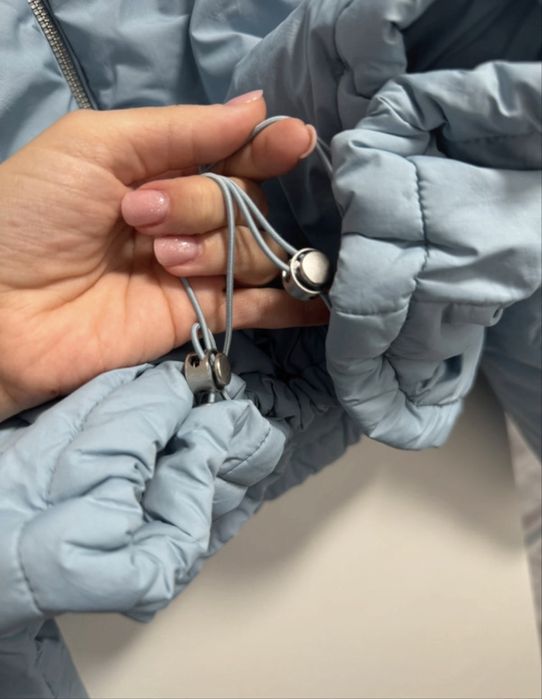 Geacă Oysho bleu pastel – mărimea S