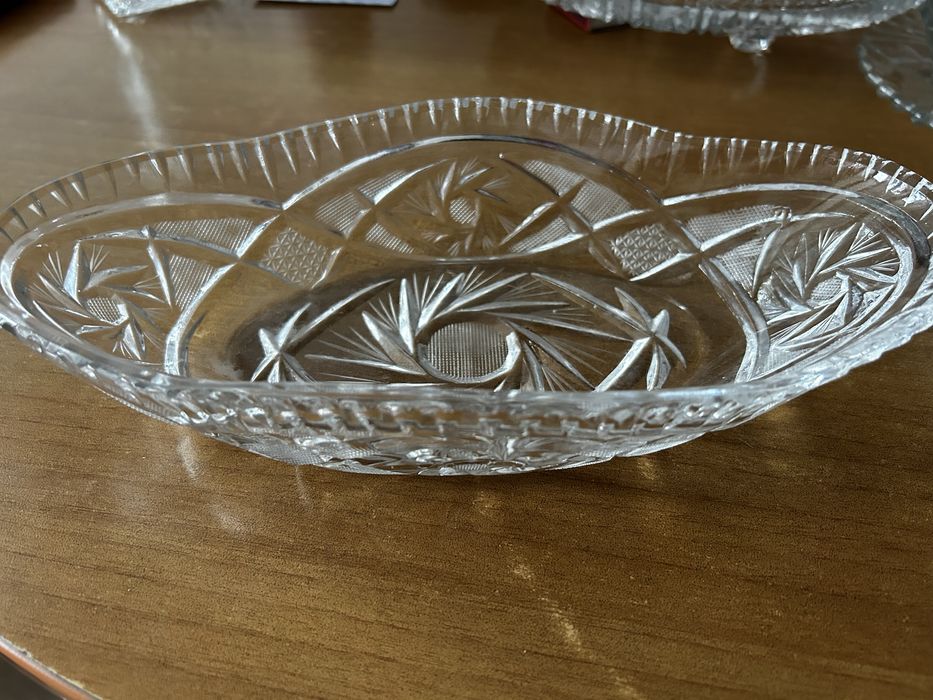 Елипсовидна купа  от чешки кристал