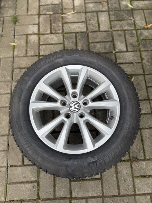 Jante + Cauciucuri iarna 255/55/18 Volkswagen Touareg 5x112 ET 53
