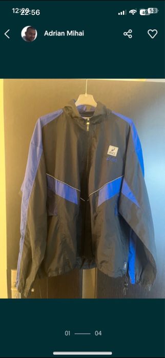Vand bluza de fas vintage Asics marimea L